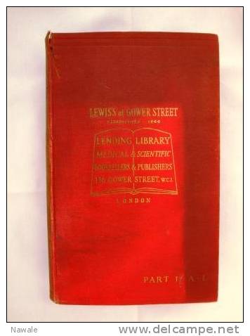 "The Medical Directory 1955" Volume I: A-L - Andere & Zonder Classificatie