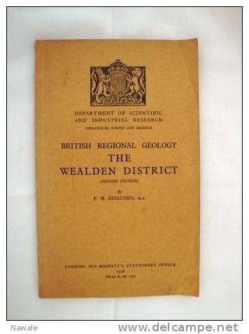 Edmund F. H. "British Regional Geology The Wealden District" - Earth Science