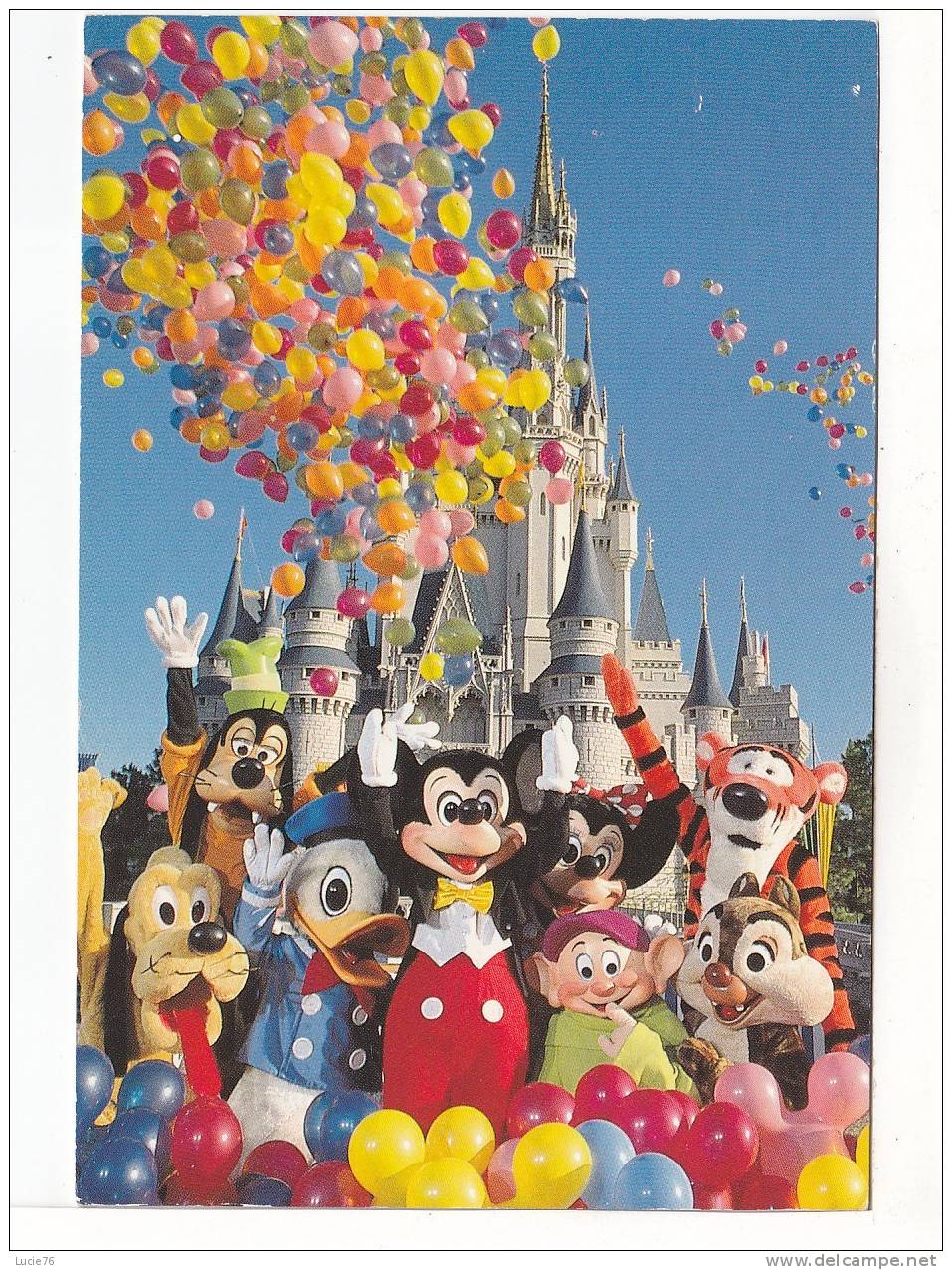 WALT DISNEY WORD -  Putting The Magic In The Kingdom  -  Is The Job That Most Magical Of Mice, Michey His Enchanting Com - Disneyworld