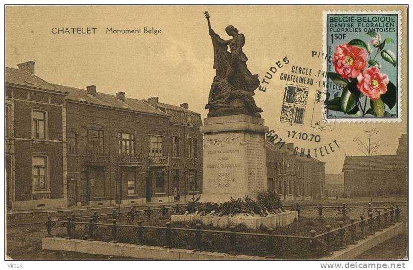 Chatelet : Monument Belge - Chatelet