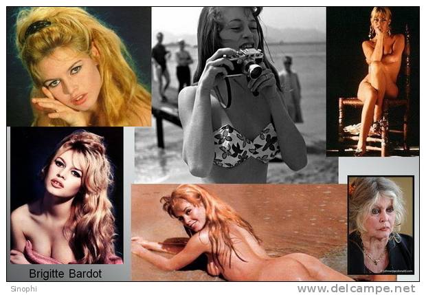 E-10zc/Bb9^^  Actress  Brigitte Bardot , ( Postal Stationery , Articles Postaux ) - Actors