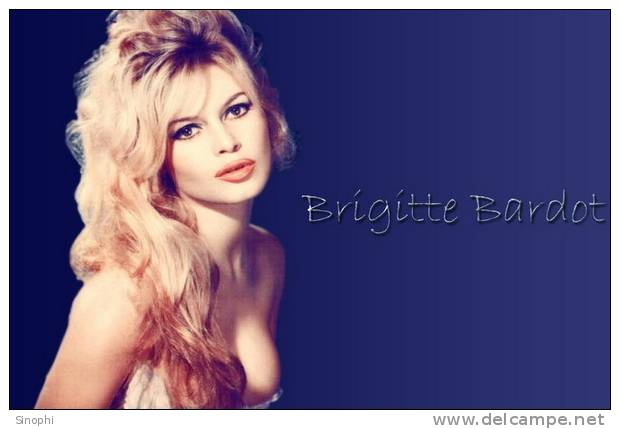 E-10zc/Bb1^^  Actress  Brigitte Bardot , ( Postal Stationery , Articles Postaux ) - Actors