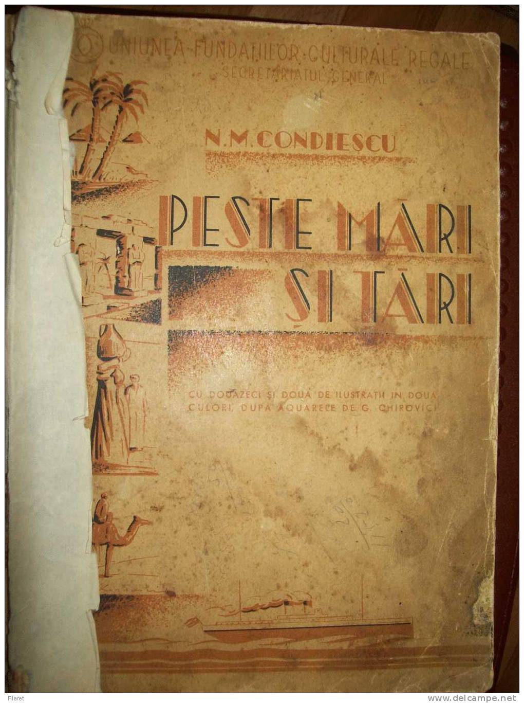 ROMANIA-AFTER SEAS AND COUNTRYS,by N.M.CONDIESCU - Old Books