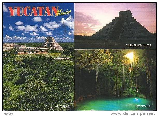 Mexico - Yucatan - Tempel - Nice Stamp - Mexico