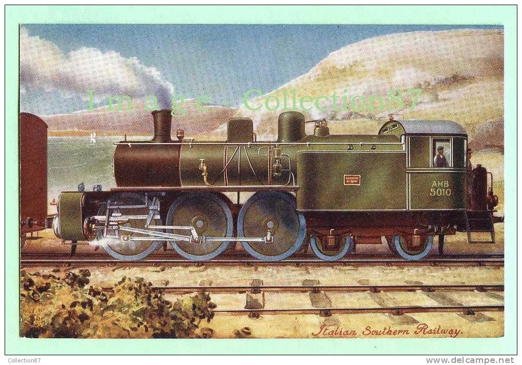 TUCK  RAPHAEL - SERIE RAILWAYS OF THE WORLD N° 9274 - TRAIN - LOCOMOTIVE - ITALIA SOUTHERN RAILWAY - Tuck, Raphael