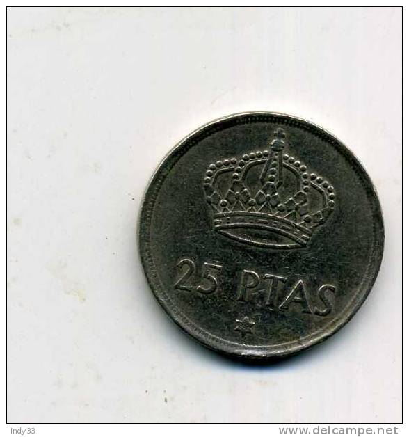 - ESPAGNE . 25 P. 1975 - 25 Pesetas