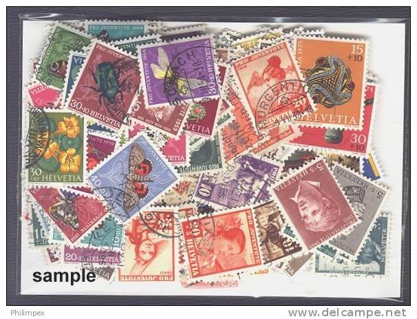 SWITZERLAND - 300 DIFFERENT SEMIPOSTALS - Pro Juventute / Pro Patria - F/VF! - Collections