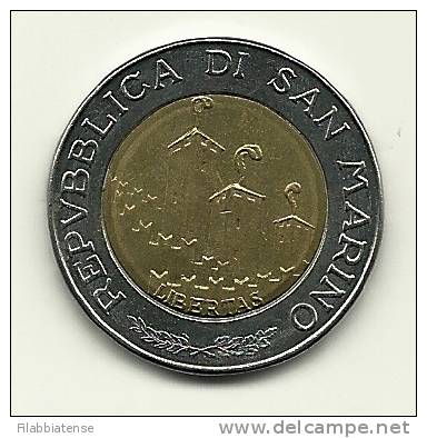 1993 - San Marino 500 Lire    ----- - Saint-Marin