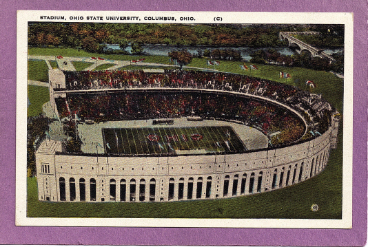 Ohio State University Stadium, Columbus, Ohio. 1920s - Columbus