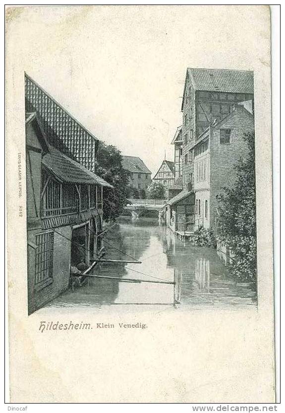 Hildesheim - Klein Venedig / Um 1900, Germany, Deutschland - Hildesheim