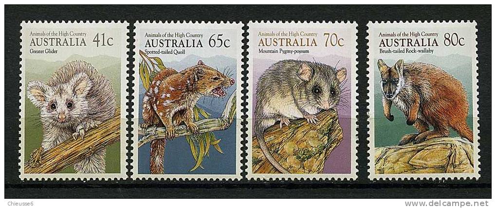 Australie ** N° 1147 à 1150 - Animaux Des Hautes Terres - Mint Stamps