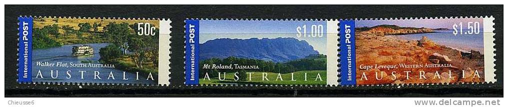 Australie ** N° 2028 à 2030 - Série Courante. Paysages (IV) - Mint Stamps