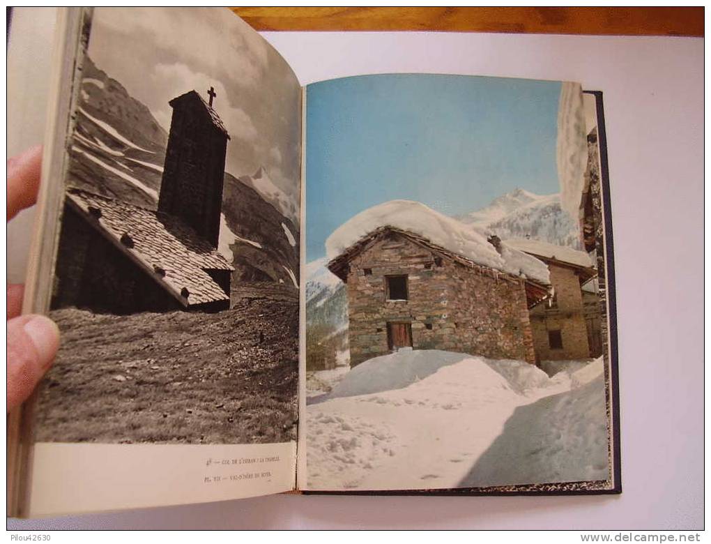 Album Des Guides Bleus : La Savoie . 1958 .  59 Photos N&b, Couleur , Une Carte - Rhône-Alpes