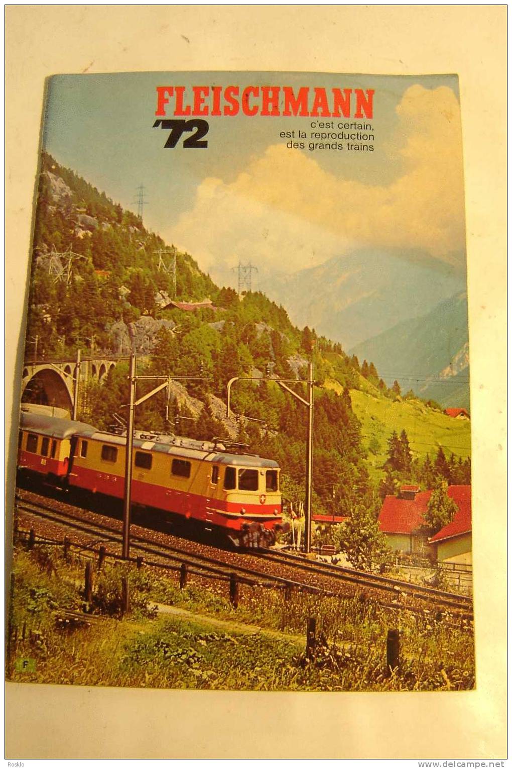 TRAINS JOUETS HO / CATALOGUE GENERAL FLEISCHMANN  1972 / TRES BEL ETAT - Autres & Non Classés