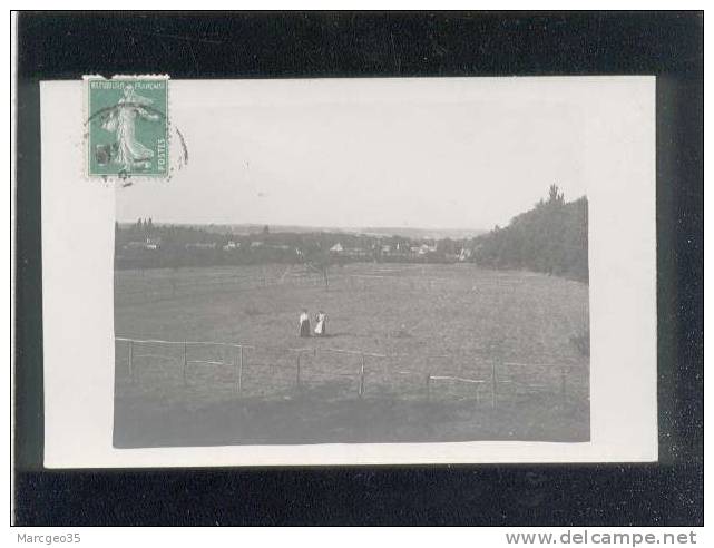 Dammarie Les Lys Carte Photo 2 Femmes Dans Un Champ à Chevaux ? - Dammarie Les Lys