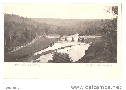 BELGIQUE : CHINY (Luxembourg):Souvenir De Chiny:Pont Sur La Semois.~1900.Non écrite.Parfaite.Nels,séri E 40,N°5. - Chiny