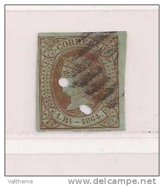 ESPAGNE  ( EUESP - 5 )    1864  N° YVERT Et TELLIER    N° 63 - Used Stamps