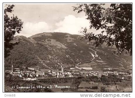 LEONESSA ( RIETI ) PANORAMA - 1958 - Rieti