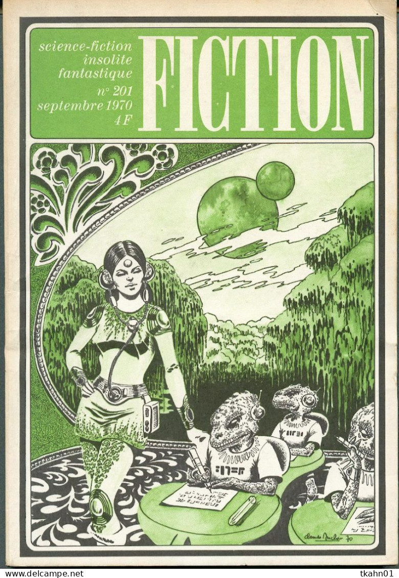 REVUE FICTION N° 201 OPTA DE 1970 - Fiction