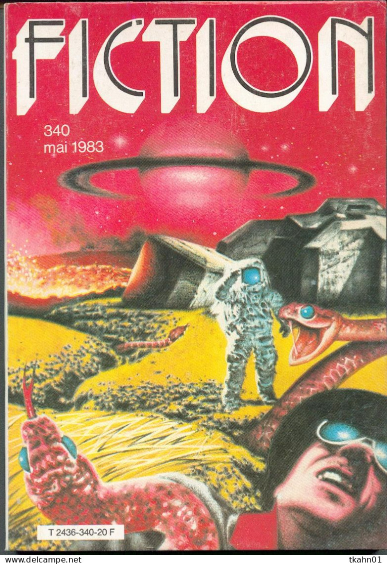 REVUE FICTION N° 340 OPTA DE 1983 - Fiction