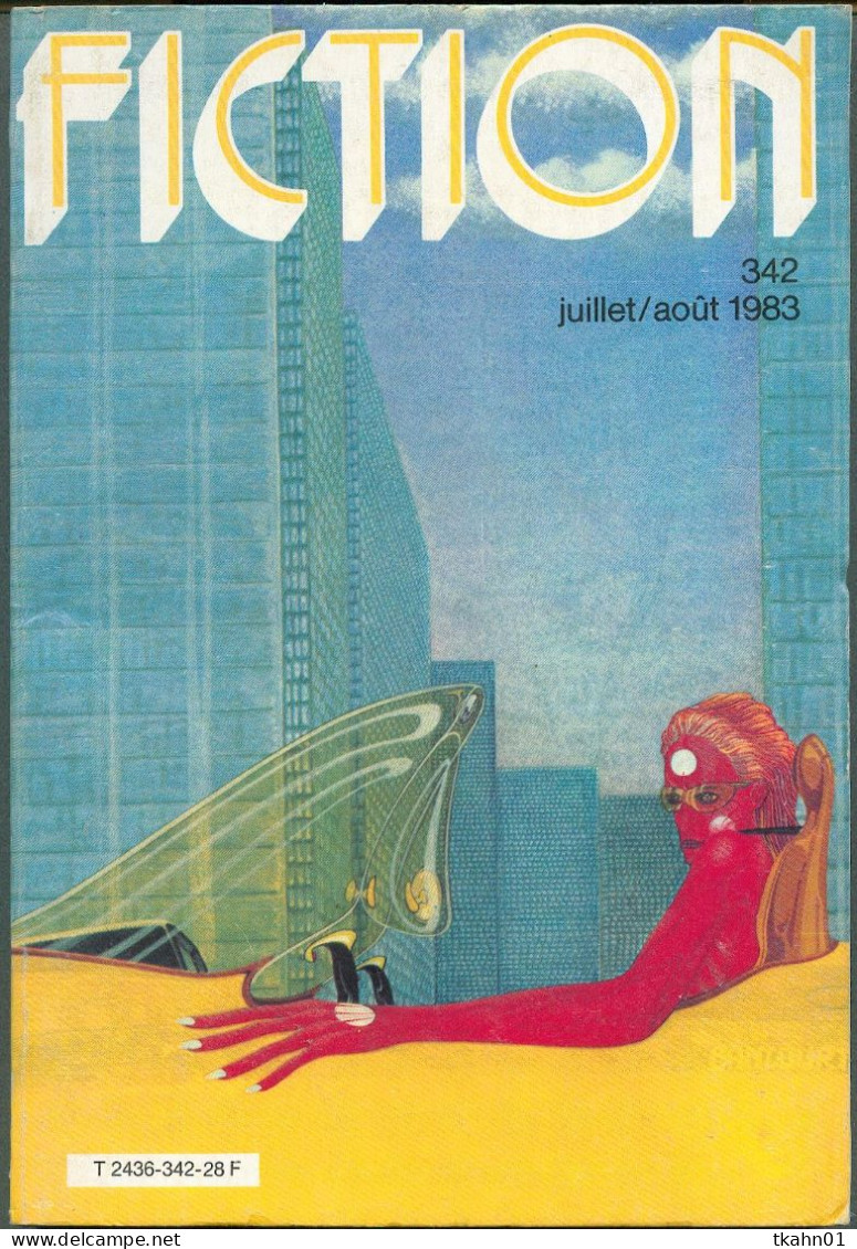 REVUE FICTION N° 342 OPTA DE 1983 - Fiction