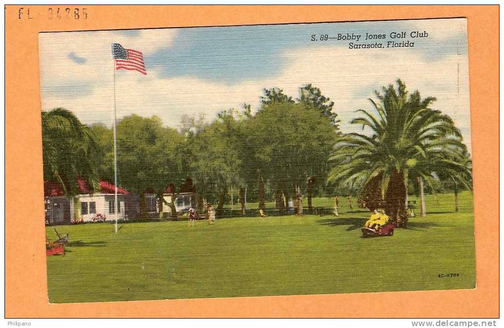 Sarasota Fl    Bobby Jones Gulf Club    Linen View - Sarasota