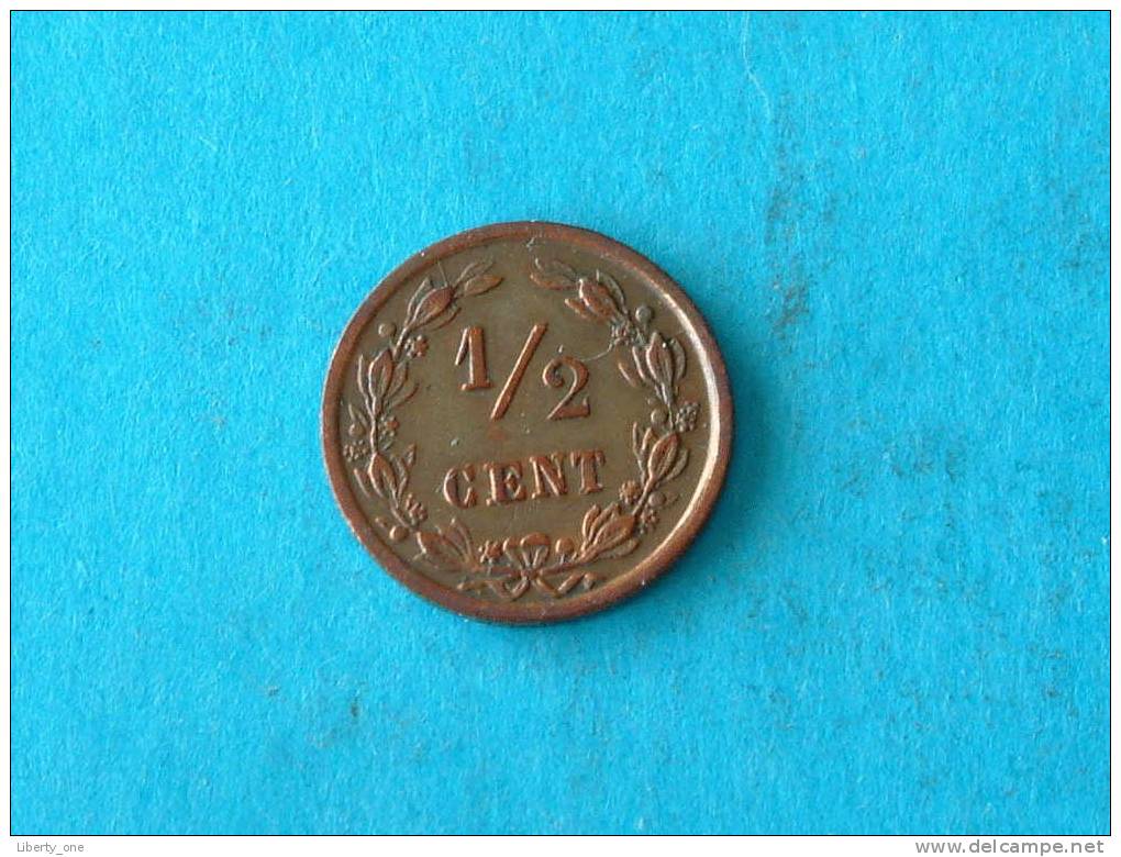 1900 - 1/2 CENT / KM 109 ( For Grade, Please See Photo ) !! - 0.5 Centavos