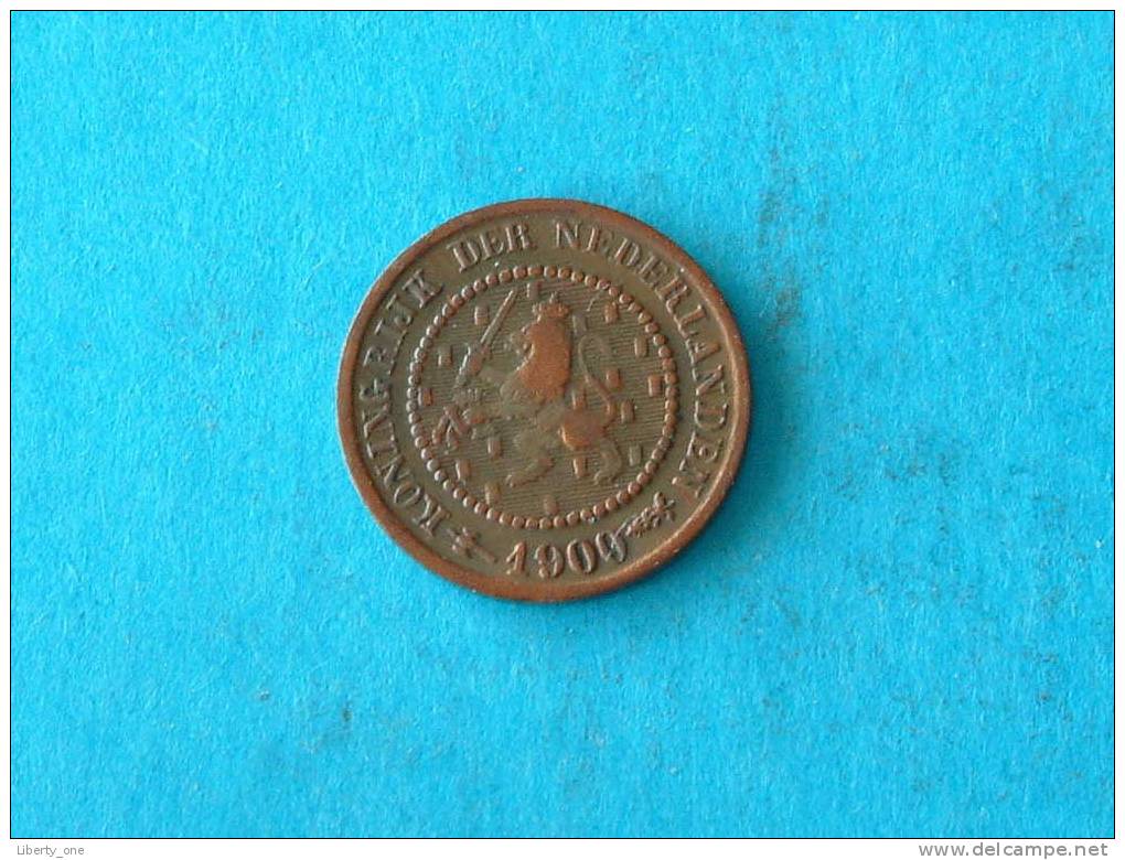 1900 - 1/2 CENT / KM 109 ( For Grade, Please See Photo ) !! - 0.5 Cent