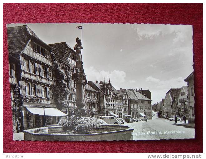 GERMANY / BRETTEN / MARKTPLATZ / 1964 - Bretten