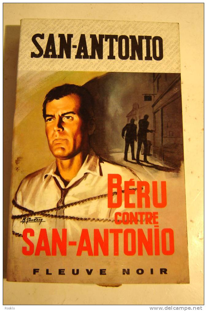 ROMAN POLICIER / SAN ANTONIO HS N° 613 DE 3° TRI 1967 / BERU CONTRE SAN ANTONIO   / TRES BEL  ETAT - San Antonio