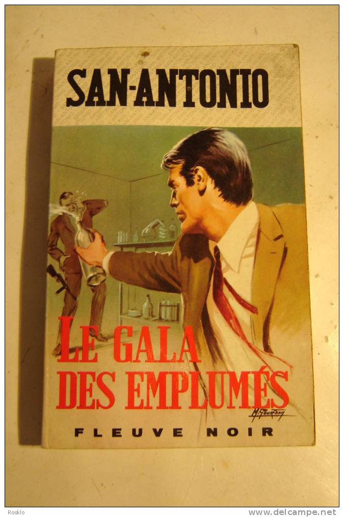 ROMAN POLICIER / SAN ANTONIO  N° 385 DE 1° TRI 1969 / LE GALA DES EMPLUMES   / TRES BEL  ETAT - San Antonio