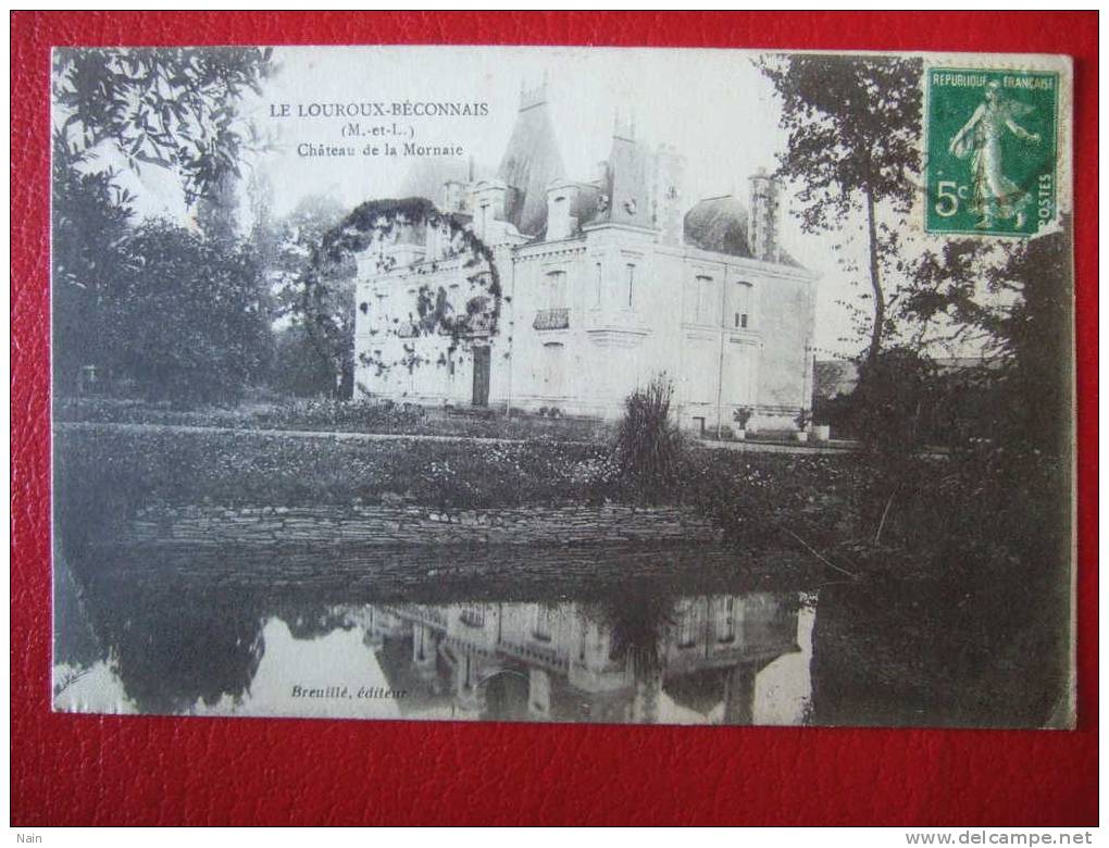 49 - LE LOUROUX BECONNAIS ( M Et L ) - CHATEAU DE LA MORNAIE - - Segre