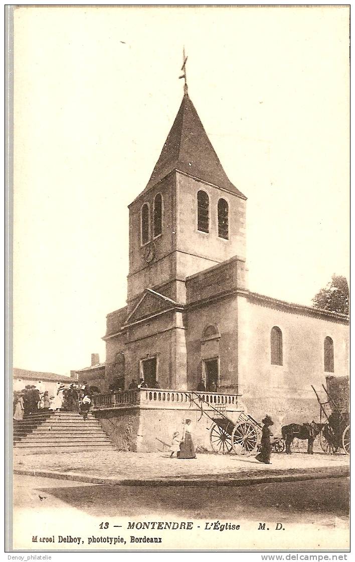 17/ MONTENDRE / EGLISE - Montendre