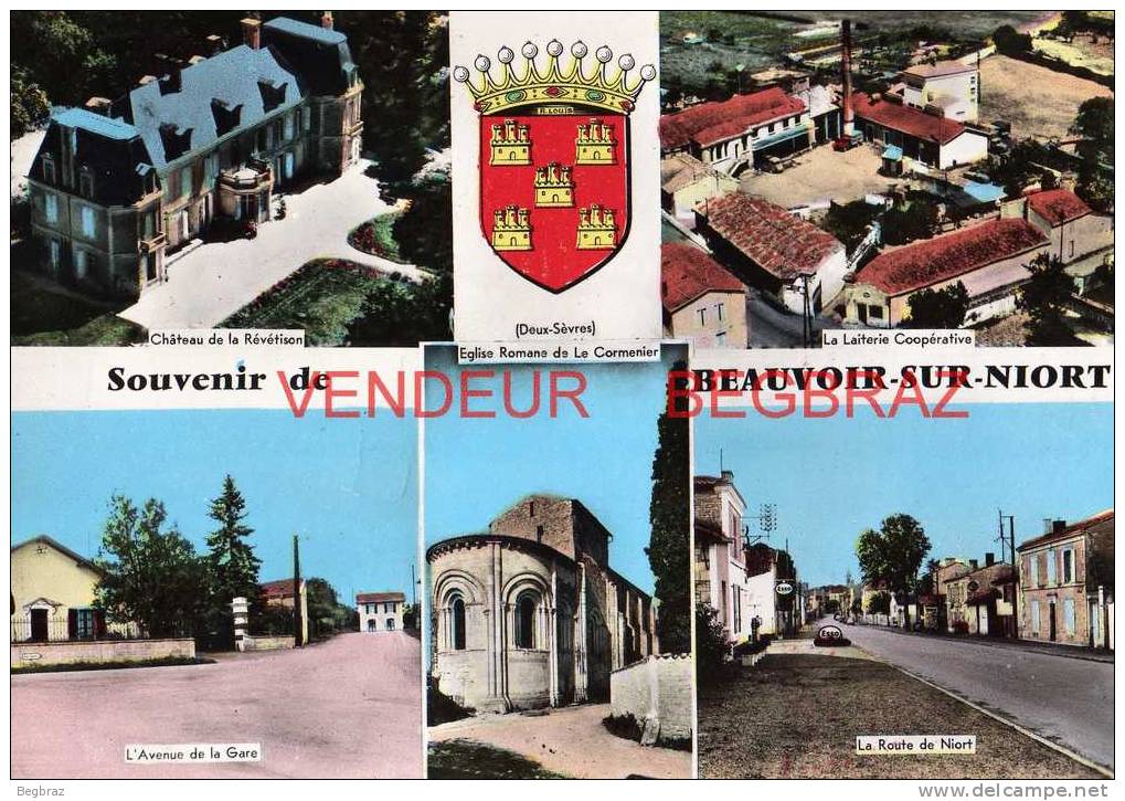 BEAUVOIR SUR NIORT        5  VUES - Beauvoir Sur Niort