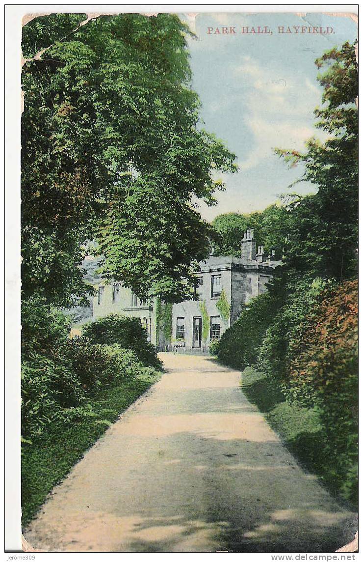 ROYAUME-UNI - HAYFIELD - CPA - Park Hall, Hayfield - Derbyshire