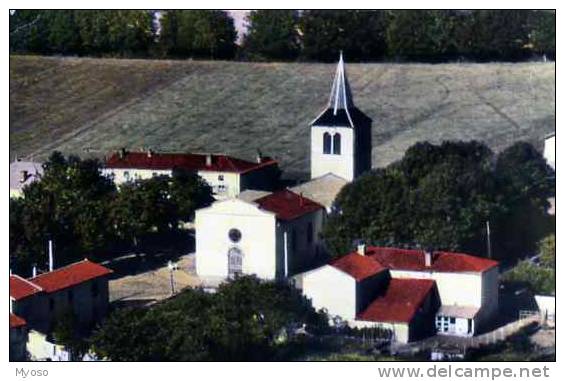 42 PRADINES L'Eglise Vue Aerienne - Autres & Non Classés