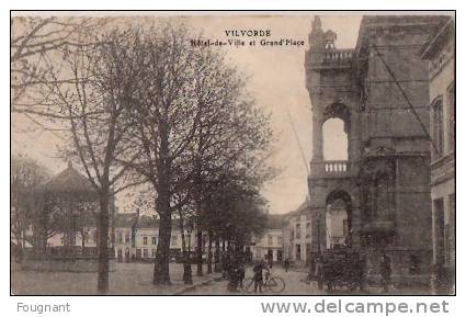 BELGIQUE :VILVORDE(Brabant Flamand):1918:Hôtel De Ville Et Grand´Place.Bon état. - Vilvoorde