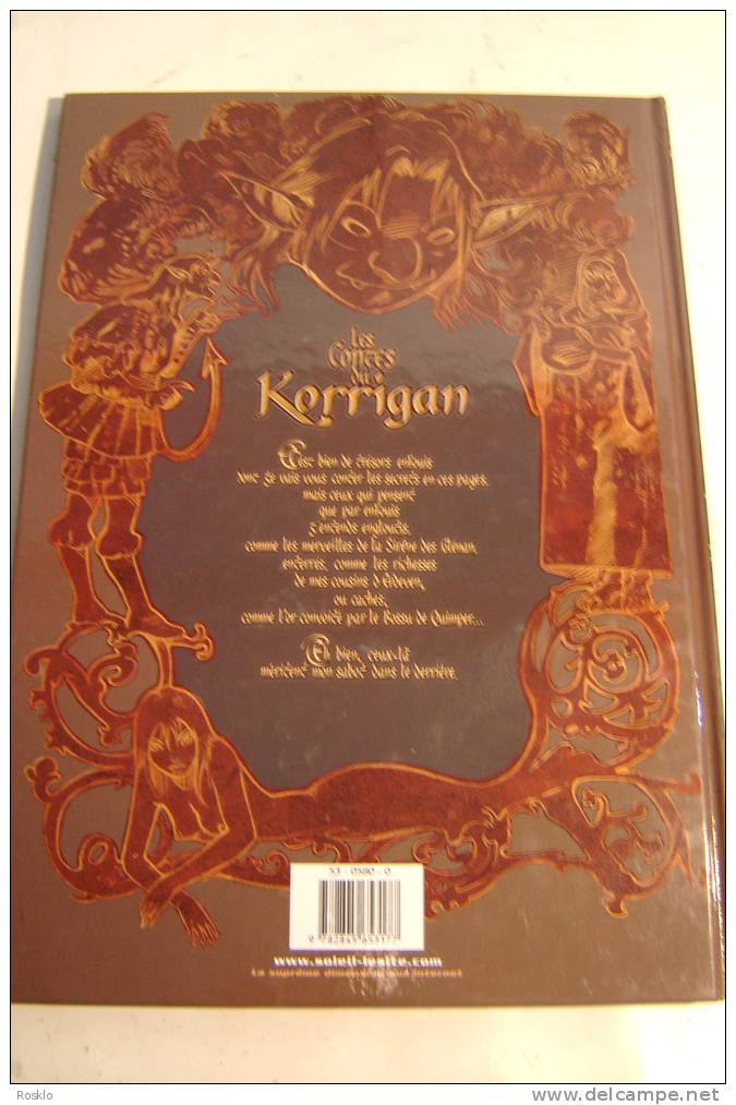 BD / LES CONTES DE KORRIGAN / LIVRE PREMIER LES TRESORS ENFOUIS  / PARFAIT  ETAT - Colecciones Completas