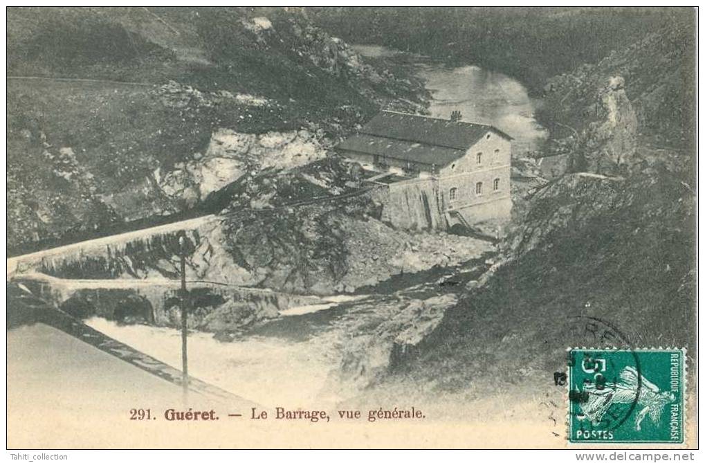 GUERET - Le Barrage,vue Générale - Guéret