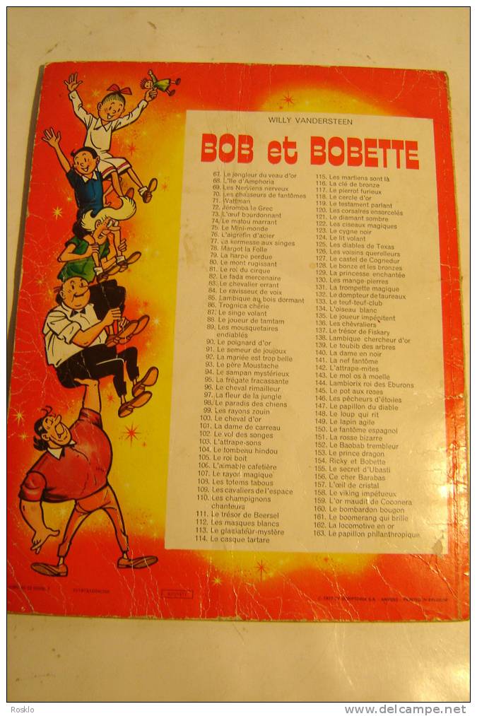 BD / BOB ET BOBETTE / LE POT AUX ROSES  REDITION DE 1977 / DANS L  ETAT - Bob Et Bobette