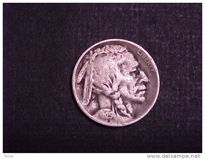 1925-S Buffalo Nickel - 1913-1938: Buffalo