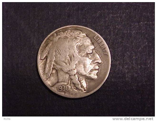 1930-S Buffalo Nickel - 1913-1938: Buffalo