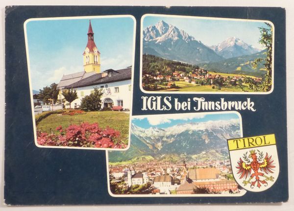 AUSTRIA / OSTERREICH - Igls Bei Innsbruck, Tirol  - Multiview Postcard (est. 1960's) - Igls