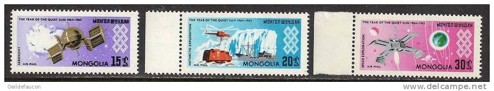 MONGOLIE - Yvert - PA 4/6** - Cote 5 € - Climat & Météorologie