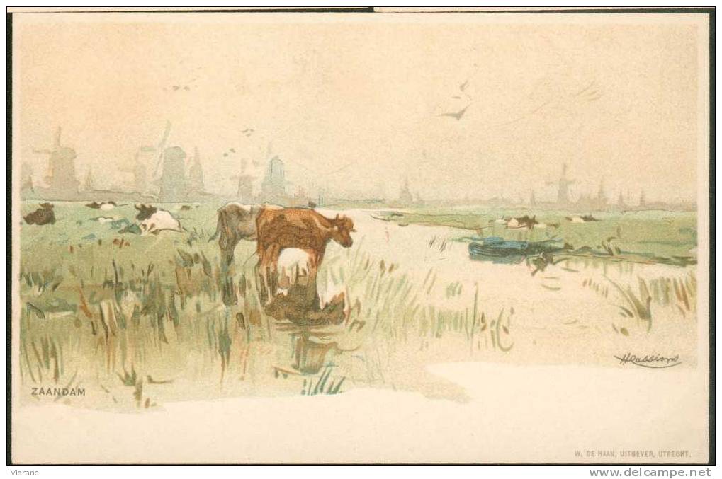 Zaadam   (Aquarelle De H. Lassiers) - Zaandam