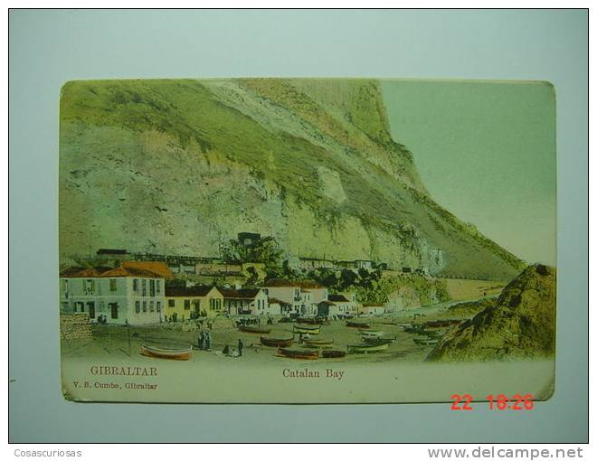 186 GIBRALTAR CATALAN BAY       AÑOS / YEARS / ANNI  1900 OTHERS IN MY STORE - Gibraltar