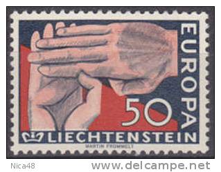 Liechtenstein 1962 Europa 1 Vl  Nuovo - 1962