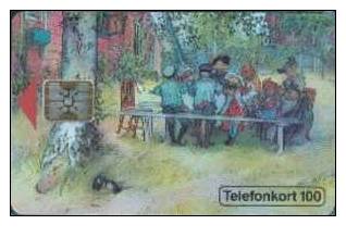 # SWEDEN 60103-11a Breakfast Under The Birch Tree 100 Sc5 01.93  Tres Bon Etat - Schweden