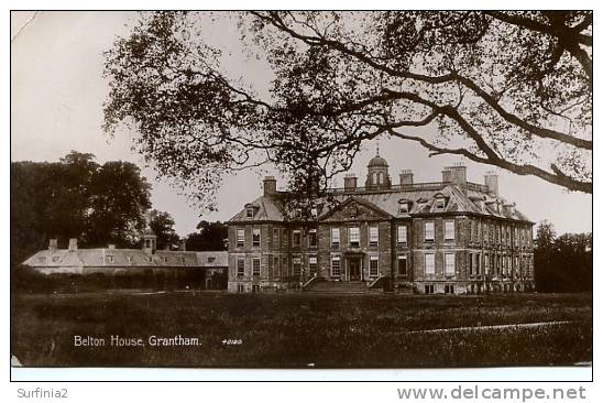 LINCS - GRANTHAM - BELTON HOUSE RP 1914  Li191 - Autres & Non Classés