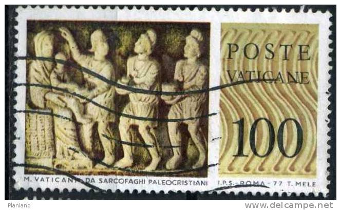 PIA - VAT. - 1977 : Musei Vaticani : I Sarcofaghi - (SAS  628) - Used Stamps